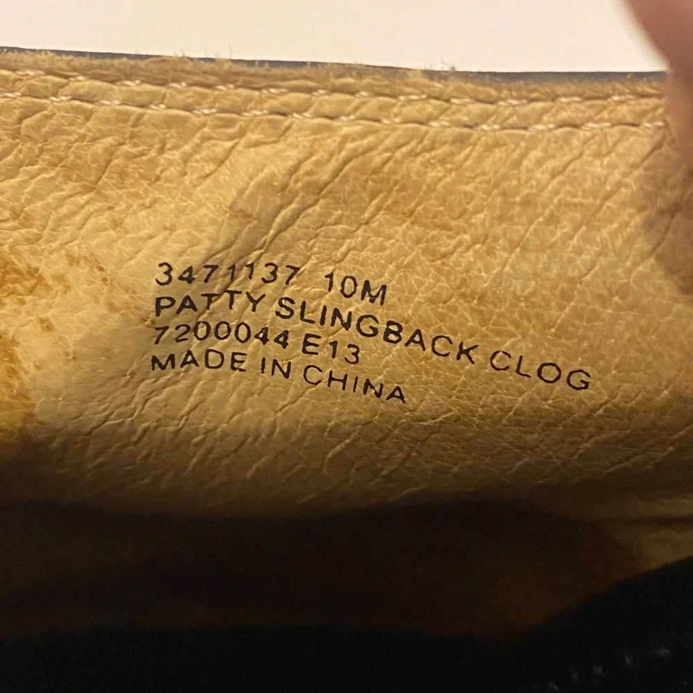 Frye Patty Slingback Black Clog - Picture 6 of 7